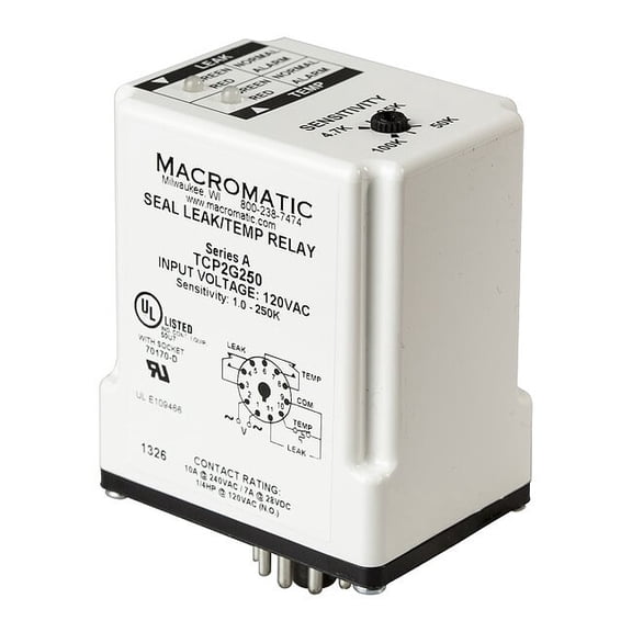 Macromatic Seal/Temp Relay TCP2G250-G