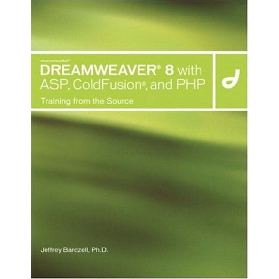 Pre-Owned Macromedia Dreamweaver 8 with ASP, ColdFusion, and PHP : Training from the Source (Audiobook) 9780321336255