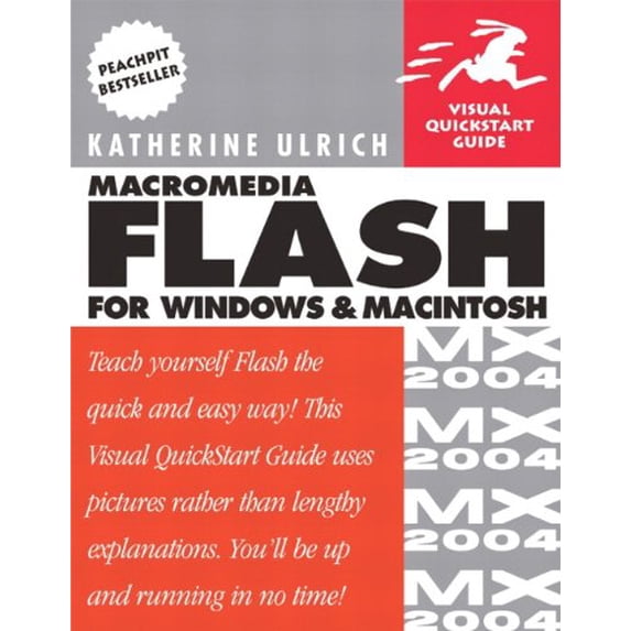 Pre-Owned Macromedia Flash MX 2004 for Windows and Macintosh: Visual QuickStart Guide (Visual Quickstart Guides) Paperback