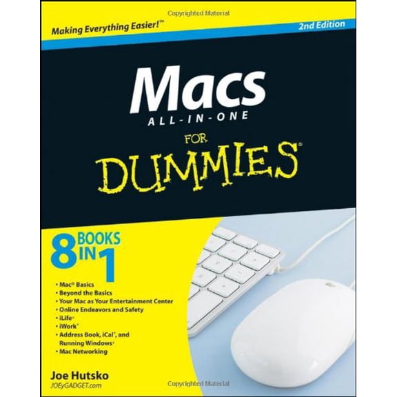 Pre-Owned Macs All-In-One for Dummies (Paperback) 0470537981 9780470537985