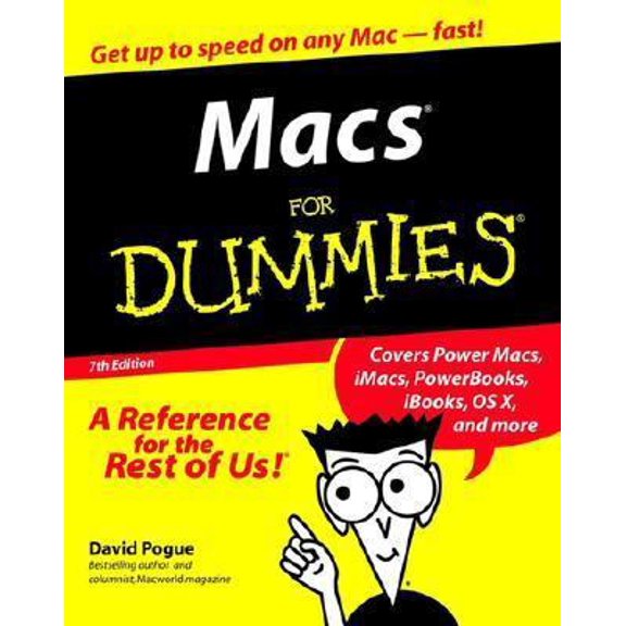 Pre-Owned Macs For Dummies (Paperback) 0764507036 9780764507038