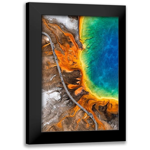 Macua, Gerald 13x18 Black Modern Framed Museum Art Print Titled - Summer Stroll