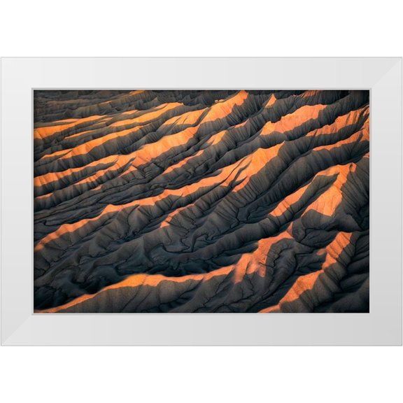 Macua, Gerald 14x11 White Modern Wood Framed Museum Art Print Titled - First light