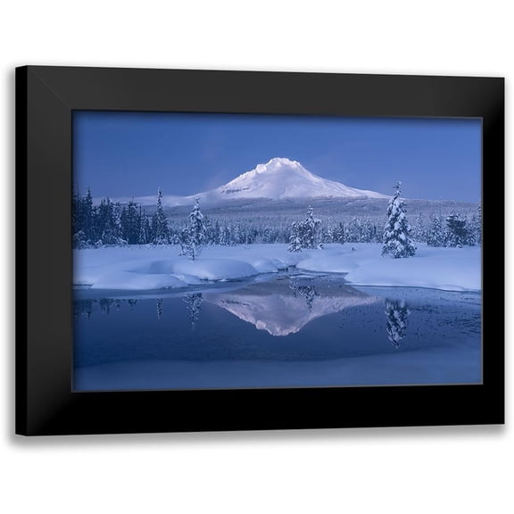 Macua, Gerald 18x13 Black Modern Framed Museum Art Print Titled - Silence