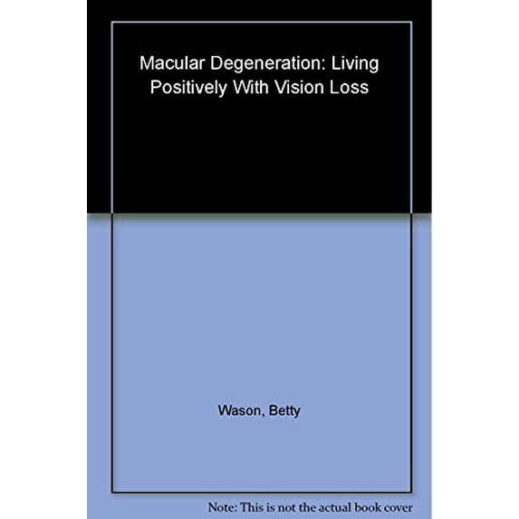 Pre-Owned Macular Degeneration (Tr) (Paperback)