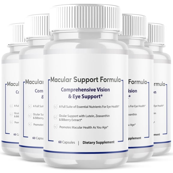 Macular Support Formula Vision Care Pills Advanced Formula Eye Health Supplement 300 Capsules