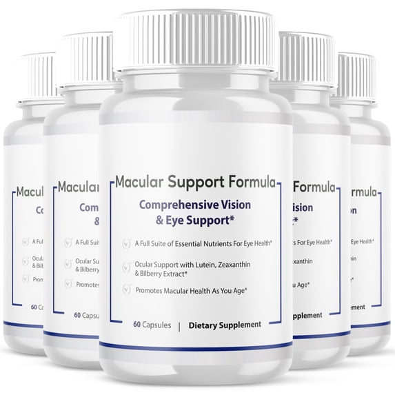 Macular Support Formula Vision Care Pills Advanced Formula Eye Health Supplement 300 Capsules