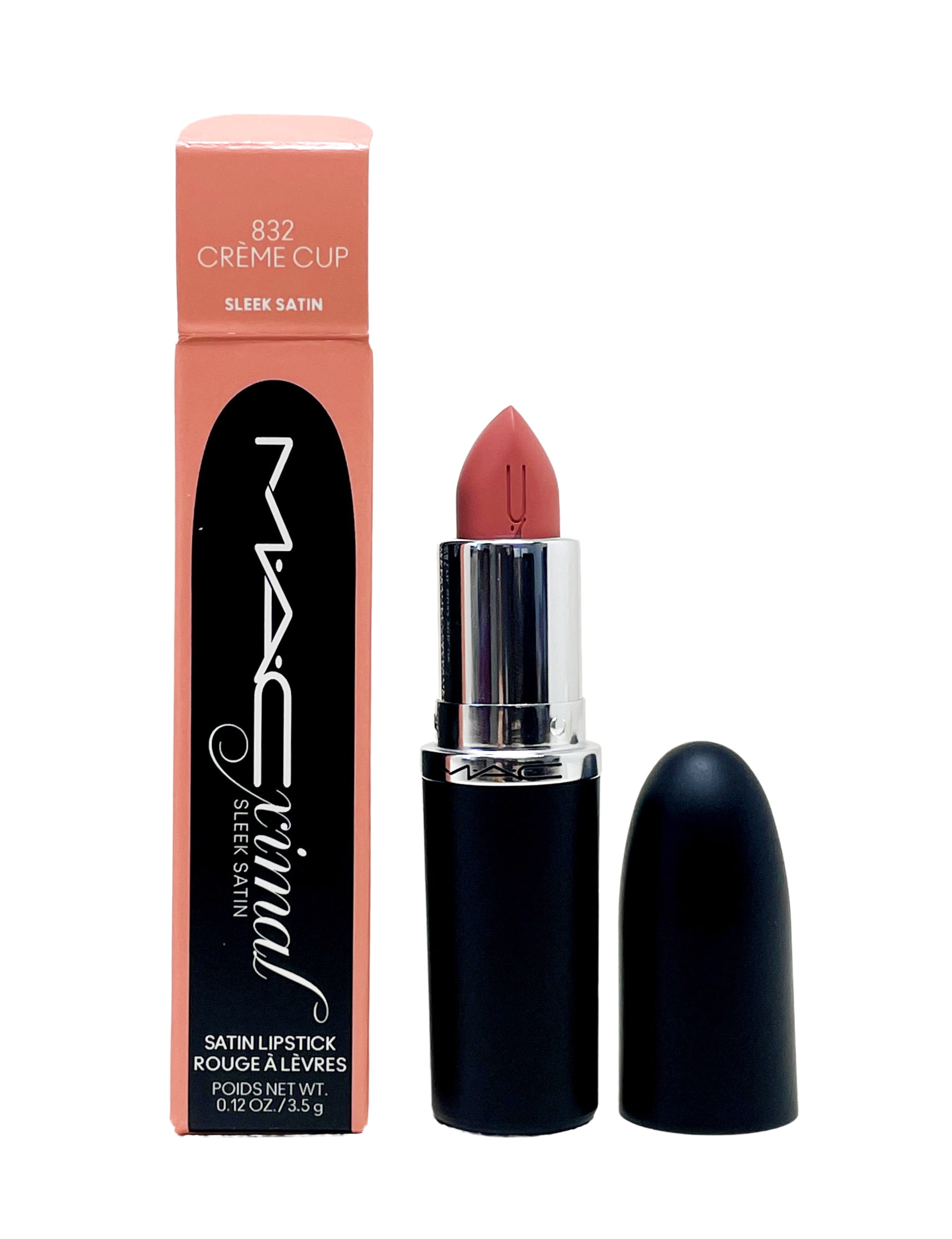 M.A.C Cosmetics MACXimal Sleek Satin Lipstick, Off-White, .12 oz