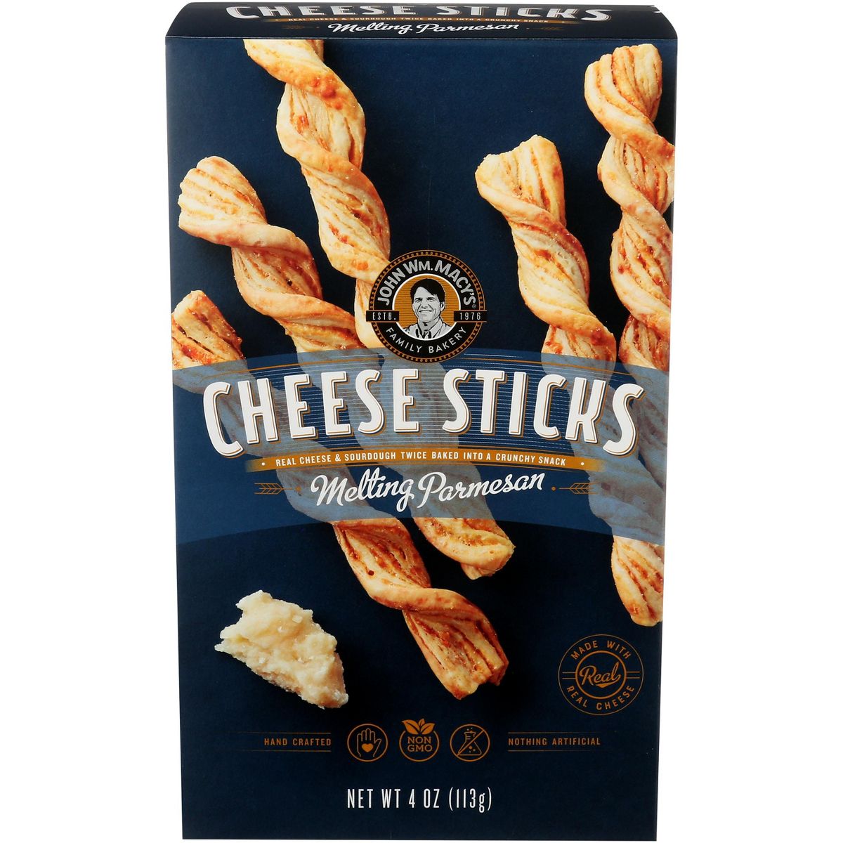 Macy's Original Melting Parmesan Cheese Sticks Case of 6 4 oz