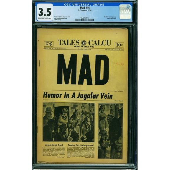 Mad #16 - CGC 3.5 Comic Book