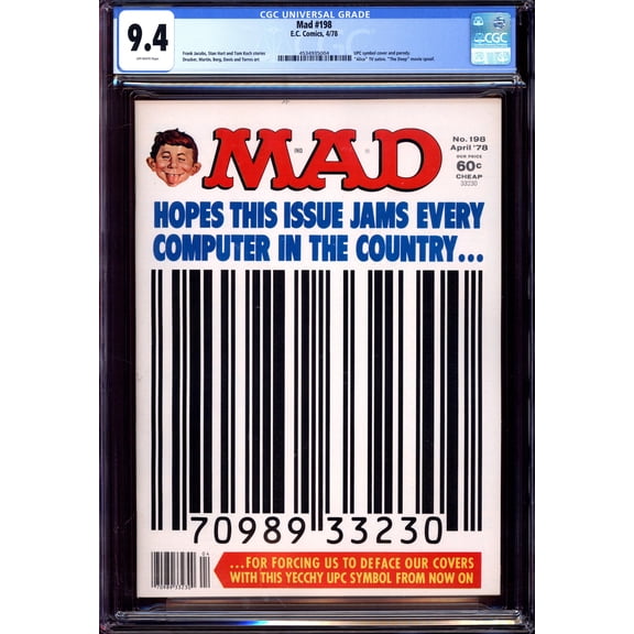 Mad #198 - CGC 9.4 Comic Book