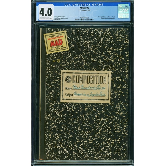 Mad #20 - CGC 4 Comic Book