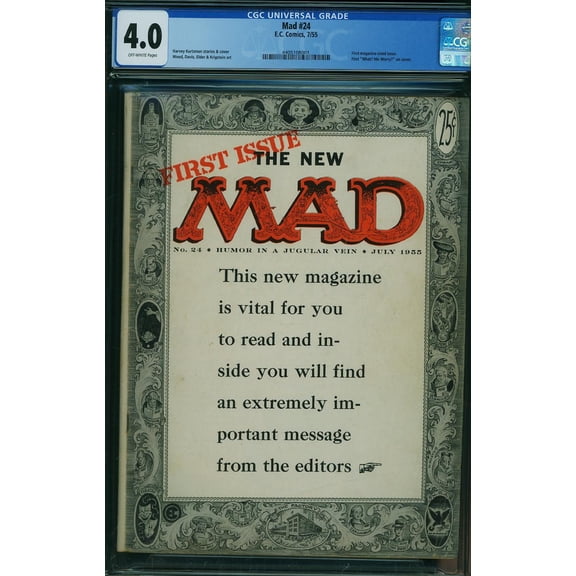Mad #24 - CGC 4 Comic Book