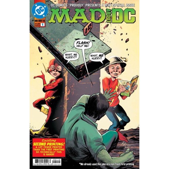 Mad About DC #1A (2nd) VF ; DC Comic Book