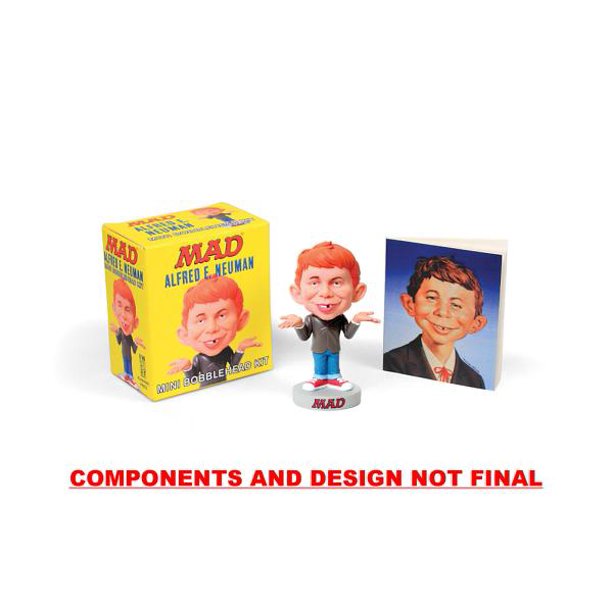 Mad Alfred E. Neuman Mini Bobblehead Kit