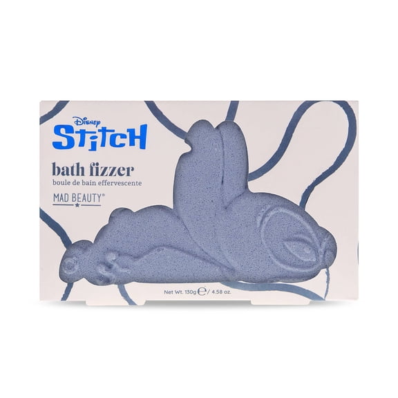 Mad Beauty Stitch Denim Bath Fizzer, Blueberry Scent