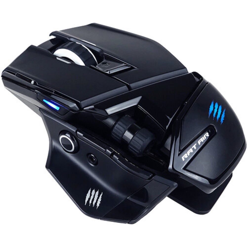 Mad Catz MR04DHAMBL00 R.A.T. AIR Gaming Mouse - Wireless - Black - image 1 of 4