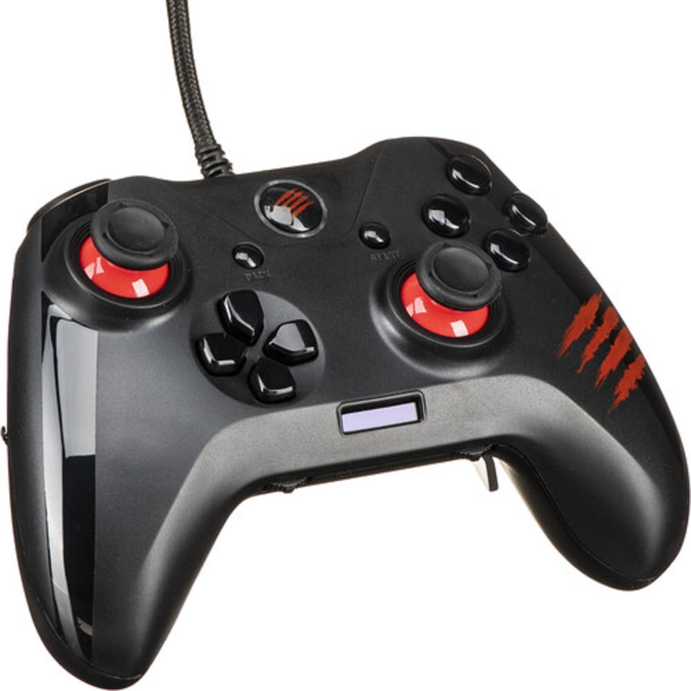 Mad Catz The Authentic C.A.T. 7 Wired Game Controller, Black