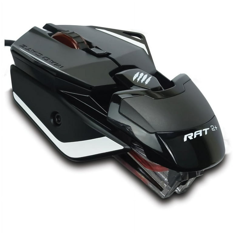 Mad Catz The Authentic R.A.T. 2+ Optical Gaming Mouse - Pixart PMW3325 - Cable - 1 Pack - USB - 5000 dpi - Scroll Wheel Mad Catz The Authentic R.A.T. 2+ Optical Gaming Mouse - Pixart PMW3325 - Cable - 1 Pack - USB - 5000 dpi - Scroll Wheel