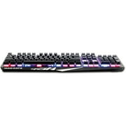 Open Box Mad Catz The Authentic S.T.R.I.K.E. 2 Membrane Gaming Keyboard - Black - Cable Connectivity Multimedia Hot Keys - Membrane Keyswitch