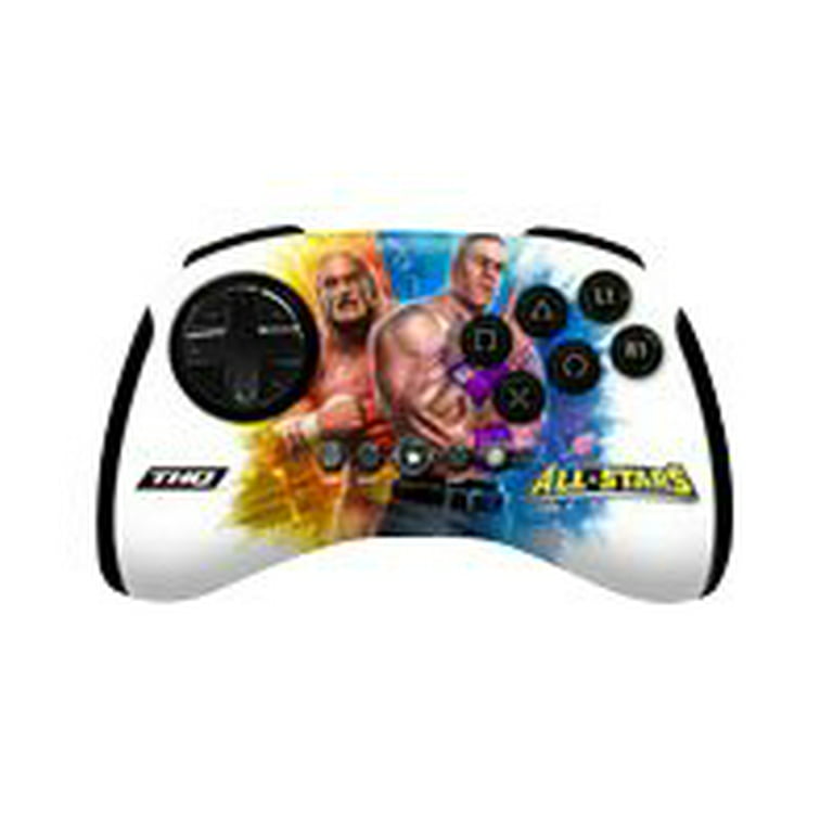 hovedvej Kong Lear forråde Mad Catz WWE All STARS Wireless BrawlPad Hulk Hogan vs John Cena - Gamepad  - 6 buttons - wireless - 2.4 GHz - for Sony PlayStation 3 - Walmart.com
