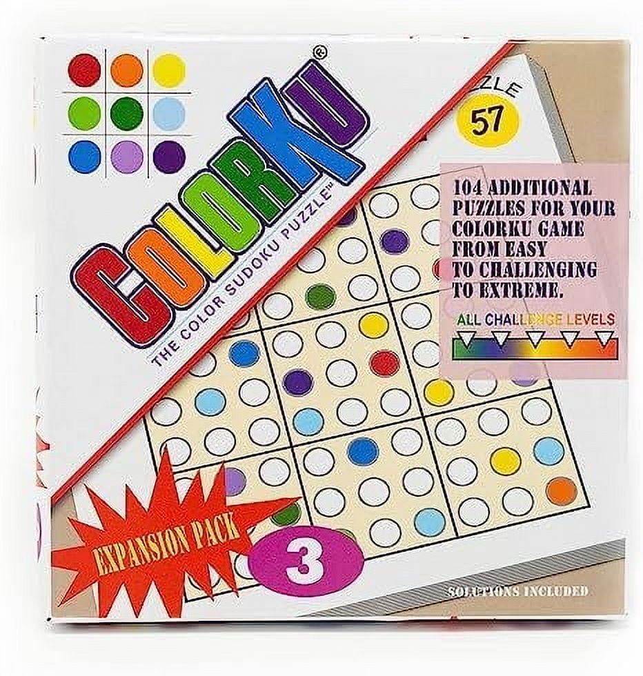 Mad Cave Games 1015 Colorku Expansion Puzzle Card Pack All Levels - Expansion Set