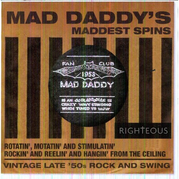 Mad Daddy's Maddest Spins / Various (CD)