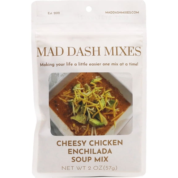 Mad Dash Mixes Cheesy Chicken Enchilada Soup Mix
