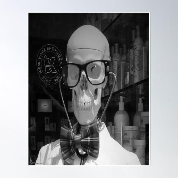 Mad Doc Poster Wall Art, Modern Wall Decor, 8x12 UNFRAMED