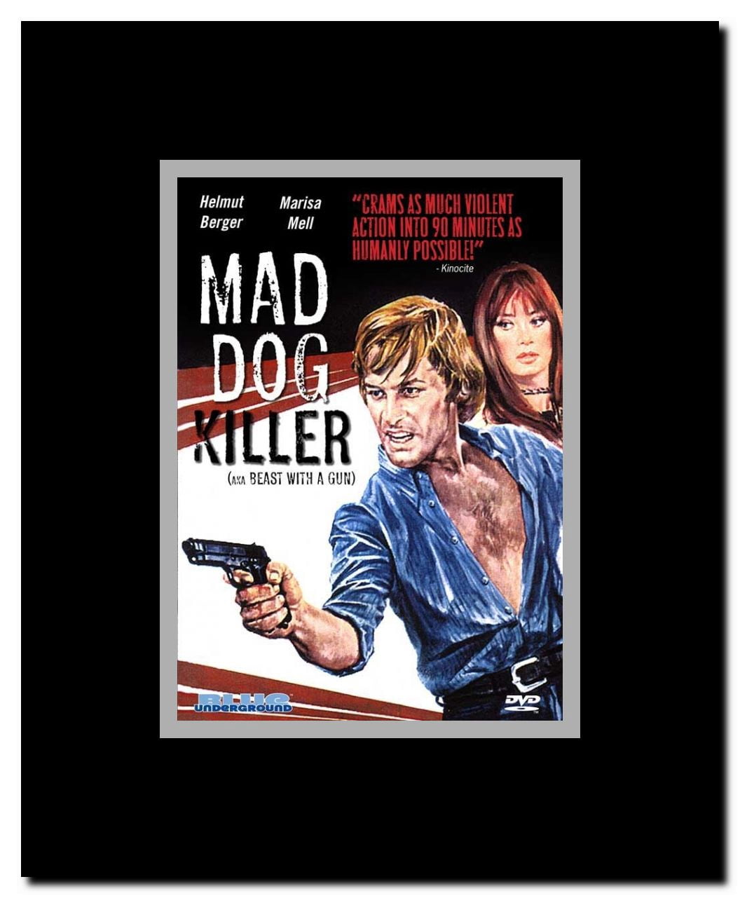 Mad Dog Killer Framed Movie Poster