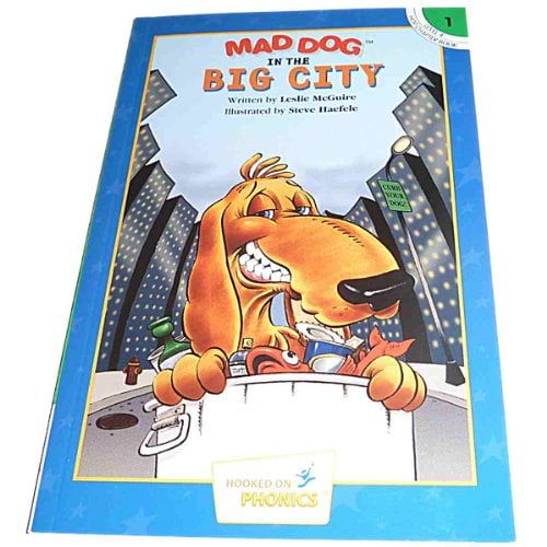 Pre-Owned Mad Dog in the Big City (Hooked on Phonics, Level 4, Book 1) (Paperback) 1931020000 9781931020008