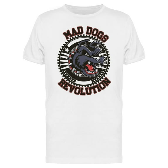 Mad Dogs Revolution T-Shirt Men -Image by Shutterstock, Male 4X-Large