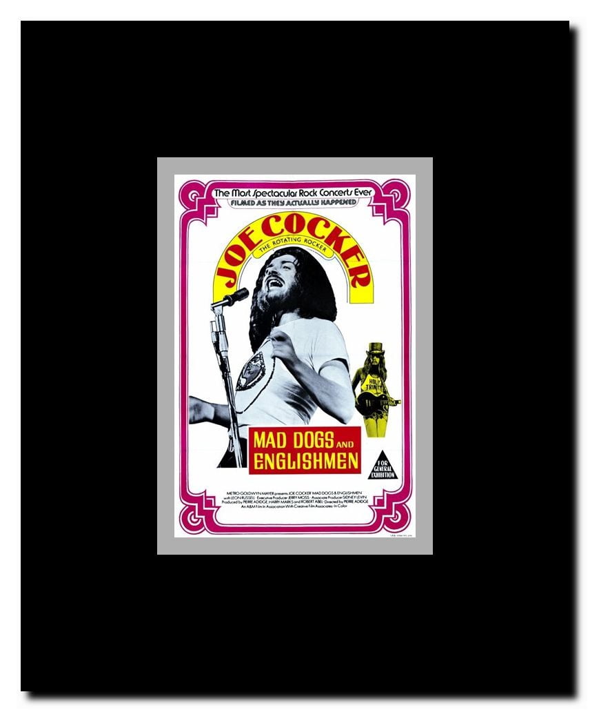 Mad Dogs and Englishmen Framed Movie Poster