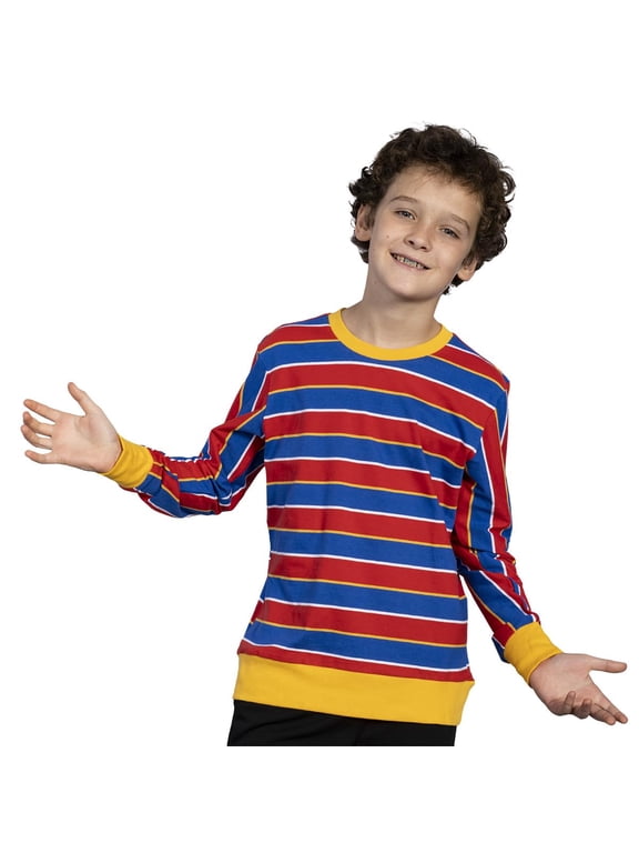 Bert and Ernie Sesame Street Kids Children Long Sleeve T-Shirt Halloween Costume Cosplay