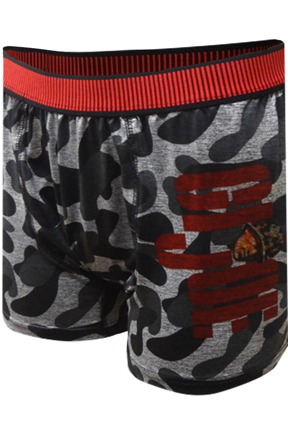 Mens GI Joe Real American Hero Camo Boxer Briefs (Small)