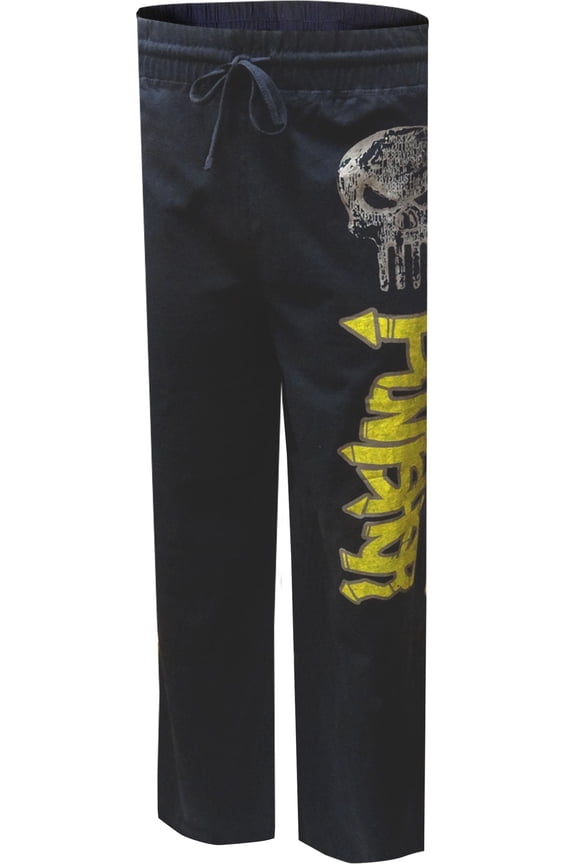 Mens Marvel Comics The Punisher Reversible Lounge Pants (Small)