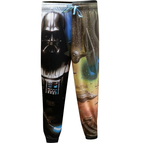 Mad Engine Mens Star Wars Classic Imperial Images Performance Fabric Jogger (Small)