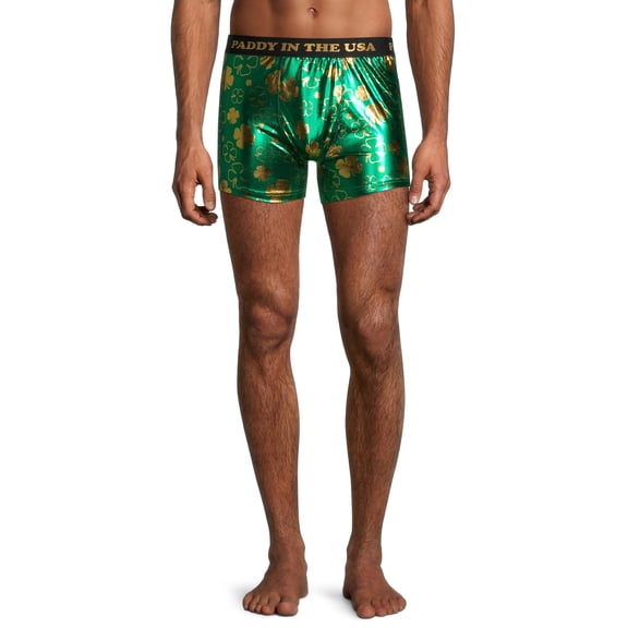 Mad Engine Printed St. Patrick's Day Boxer Briefs Underpants (Men's) 1 Pack
