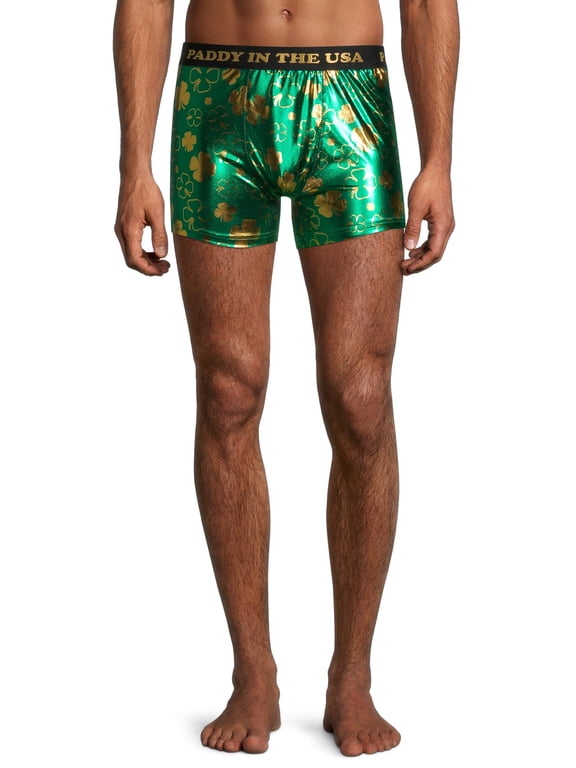 Printed St. Patrick's Day Boxer Briefs Underpants (Men's) 1 Pack