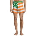 thumbnail image 1 of Mad Engine St. Patrick's Irish For A Day Shamrock Flag Men's Boxer Shorts, 1 of 6