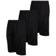 thumbnail image 1 of Mad Game Boys Active Shorts - 3 Pack Lightweight Performance Mesh Basketball Shorts (8-18), 1 of 9