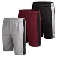 thumbnail image 1 of Mad Game Men's Active Shorts - 3 Pack Athletic Quick Dry Gym Basketball Shorts with Side Pockets and Drawstring (Sizes: S-XL), 1 of 7