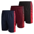 thumbnail image 1 of Mad Game Men's Active Shorts - 3 Pack Athletic Quick Dry Gym Basketball Shorts with Side Pockets and Drawstring (Sizes: S-XL), 1 of 7