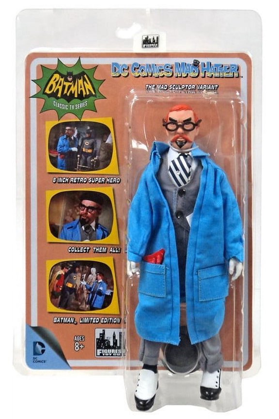 Mad Hatter Retro Action Figure The Mad Sculptor Variant Batman