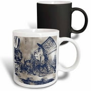 Mad Hatter Vintage Alice in Wonderland Tea Party 11oz Magic Transforming Mug mug-110204-3
