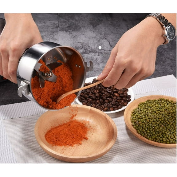 Mad Hornets 300g Herb Grain Grinder Electric Mill Cereal Machine-High Speed/Durable Life