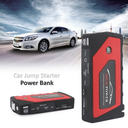 Mad Hornets 69800mAh Car Jump Starter Portable 4-USB Power Bank Battery Booster Clamp Kits