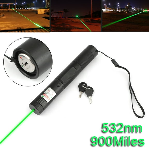 Mad Hornets 900Miles Green Laser Pointer Pen Visible Beam 18650 Torch Lazer Lamp 532nm