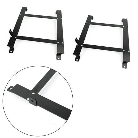 Mad Hornets For Corvette C5 2X Low Mount Racing Bucket Seat Base Tensile Steel Bracket 97-04