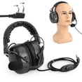 thumbnail image 1 of Mad Hornets Noise Cancelling Pilot Headset Fit for TK3107 TK3200 TK2160 BaoFeng BF-888S, 1 of 9